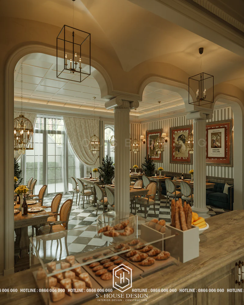 S-House Chuyên Thiết Kế Nhà Hàng, Spa, Quán Cafe, Bar, Shophouse