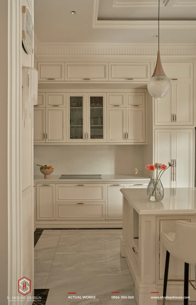 Top 20+ mẫu bếp đẹp nhất đã được S-House thiết kế và thi công
