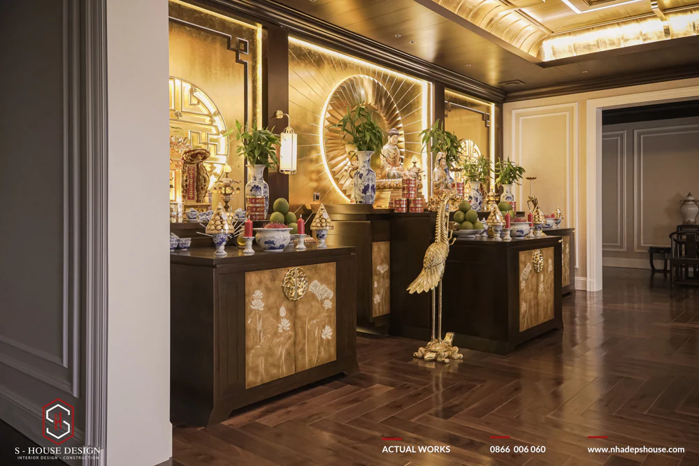 Thi Công Hoàn Thiện Nội Thất Tân Cổ Điển Dinh Thự An Chateau