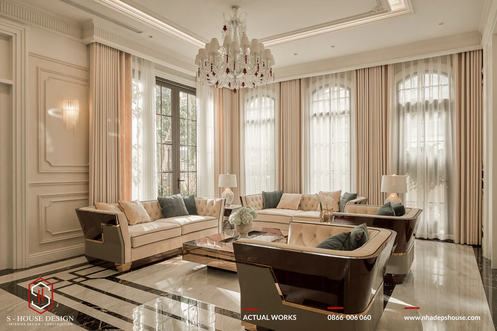 Hoàn Thiện Và Bàn Giao Biệt Thự Tân Cổ Điển SunShine Villa Tại Nha Trang