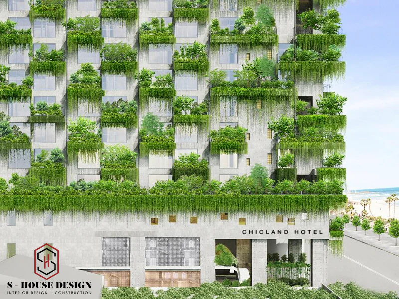 xây dựng khách sạn xanh